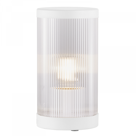 Nordlux Coupar moderne Tischlampe Weiß Spritzwasser geschützt angenehmes Licht